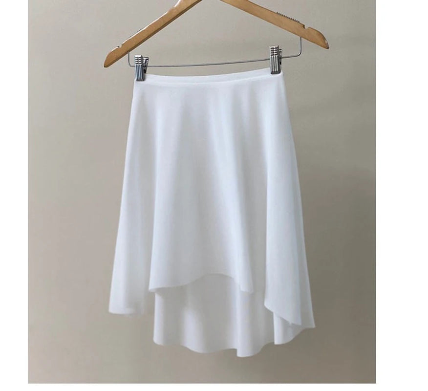 Ballet Dance Skirt Women High Quality Soft Net Printing Dance Leotard Dress Girl'S Dance Practice Long Skirt