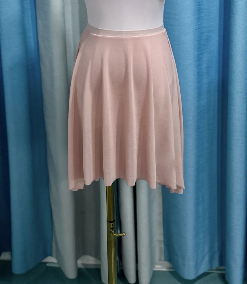 Ballet Dance Skirt Women High Quality Soft Net Printing Dance Leotard Dress Girl'S Dance Practice Long Skirt